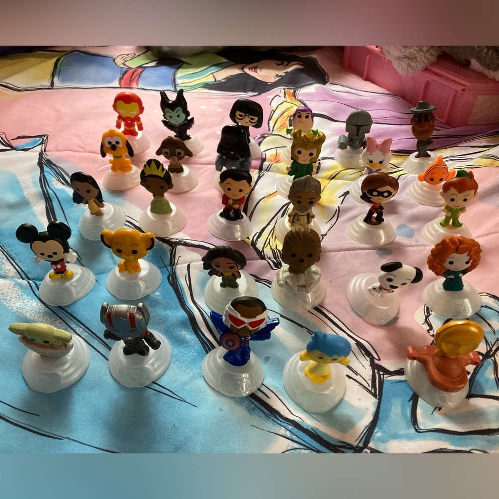 Disney 100th McDonald’s figures lot of 29